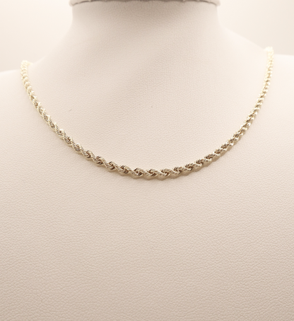 Corde Torsade / Or 2,5mm
